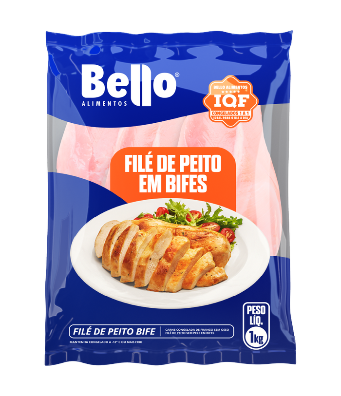 FILÉ DE PEITO EM BIFES