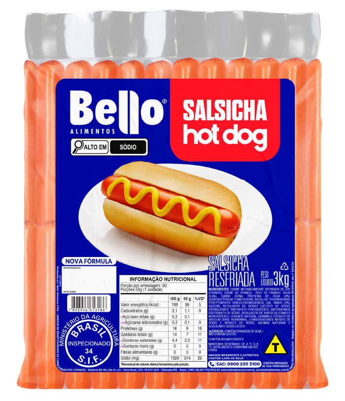SALSICHA HOT DOG