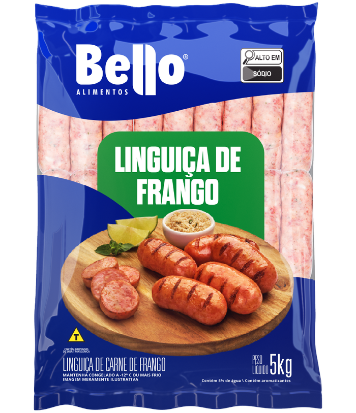 LINGUIÇA DE FRANGO - FINA