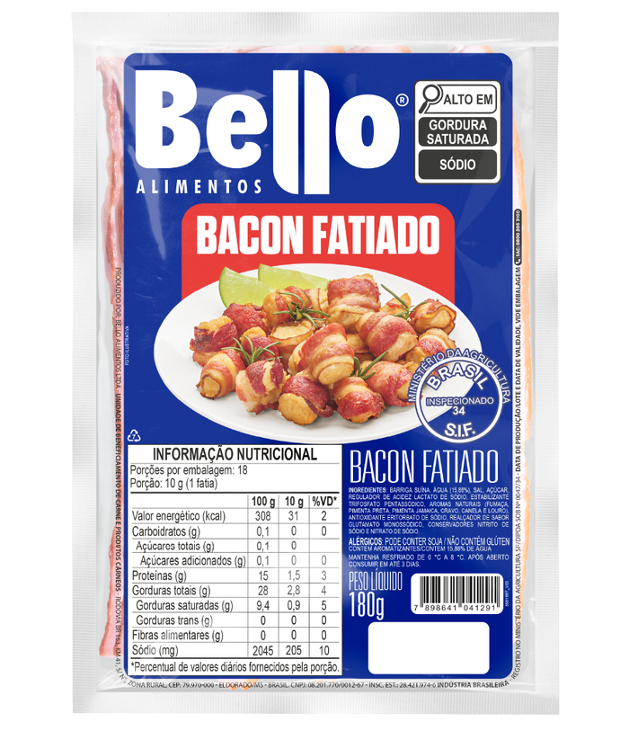 BACON FATIADO