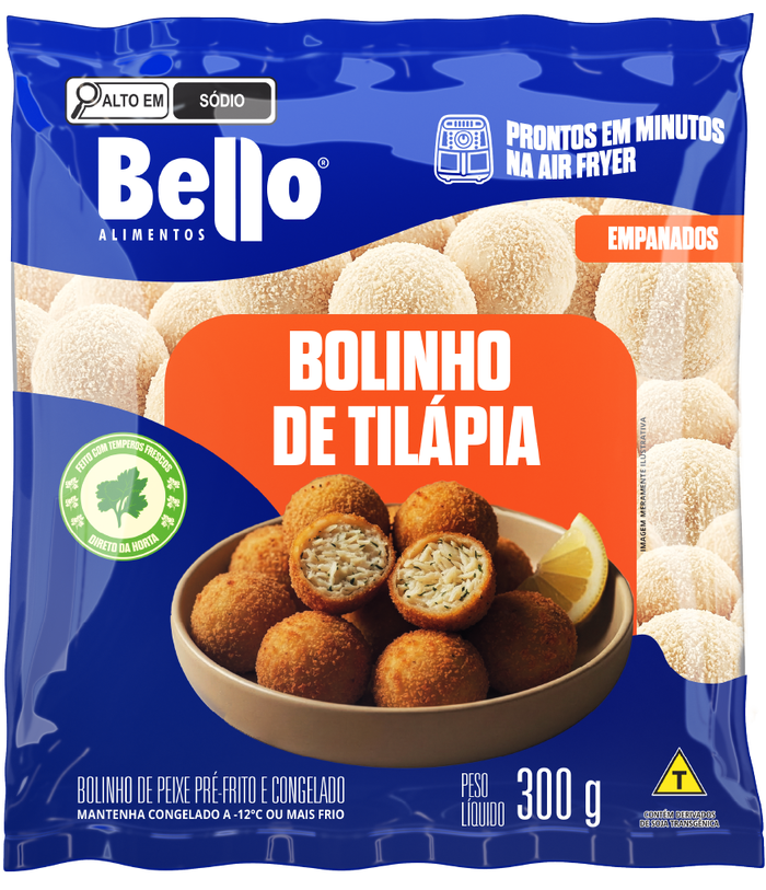 BOLINHO DE TILÁPIA