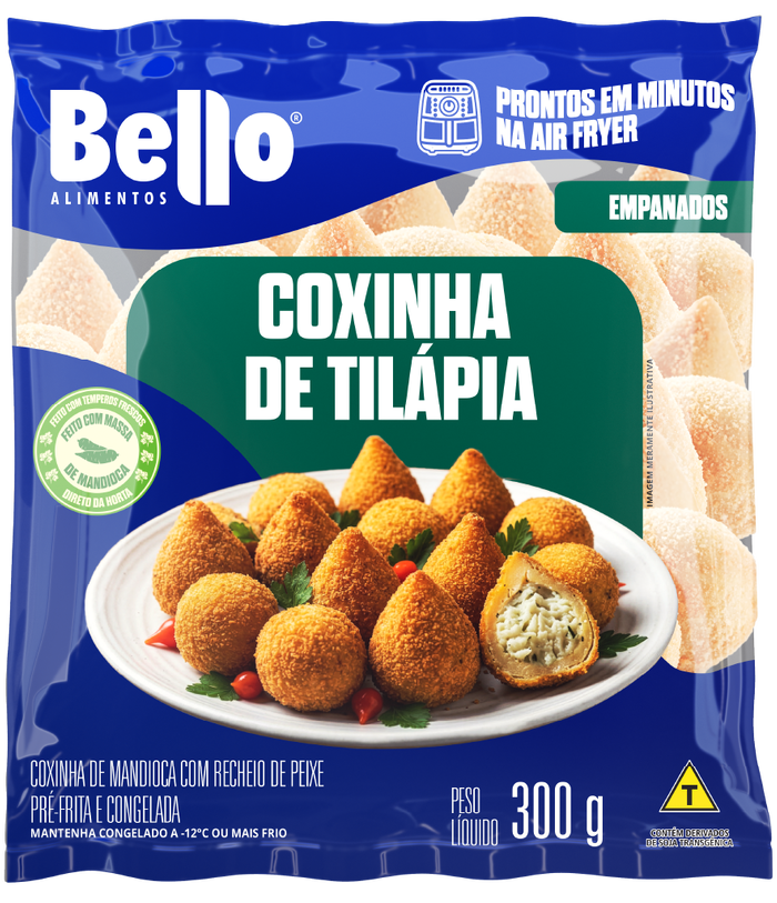 COXINHA DE TILÁPIA